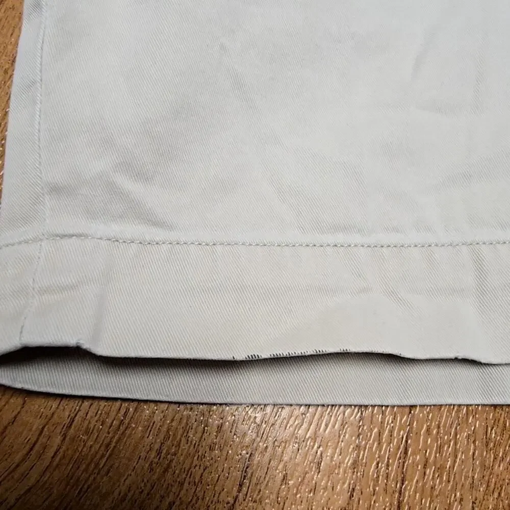 Polo Ralph Lauren Mens Chino Shorts Light Gray 100% Cotton Size 30